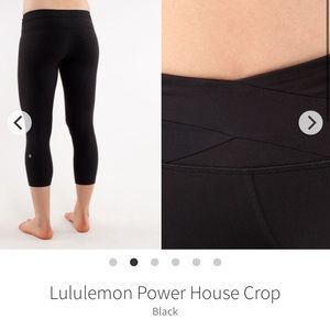 Lululemon Power House crop 6